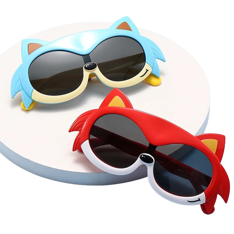 Sonic the Hedgehog Silicone Red Glasses