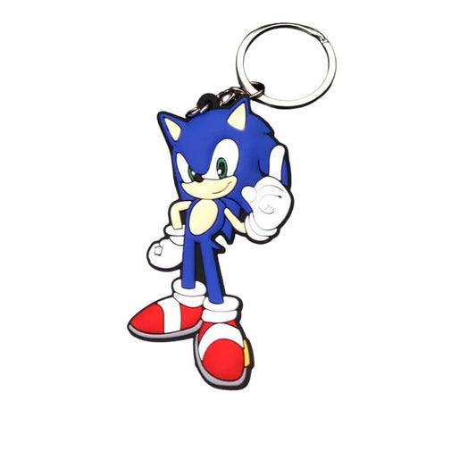 Sonic Silicone Keychain A1