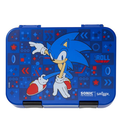Sonic the Hedgehog Medium Bento Lunchbox with 4 Compartments – Sonic x Smiggle