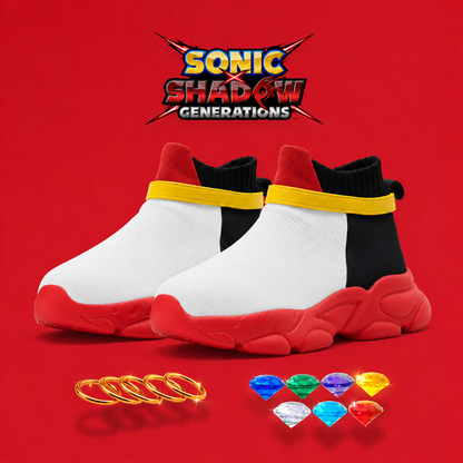 Sonic the Hedgehog: Shadow Ring & Chaos Emerald Sneakers