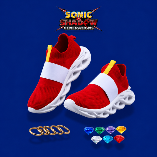 Sonic the Hedgehog Speed Air Ring & Chaos Emerald Sneakers