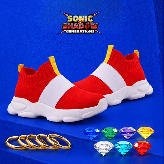 Sonic the Hedgehog Ring & Chaos Emerald Sneakers