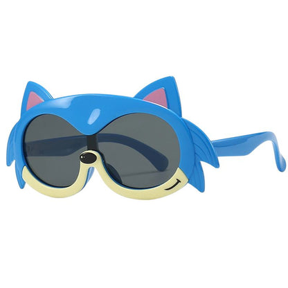 Sonic the Hedgehog Silicone Dark Blue Glasses