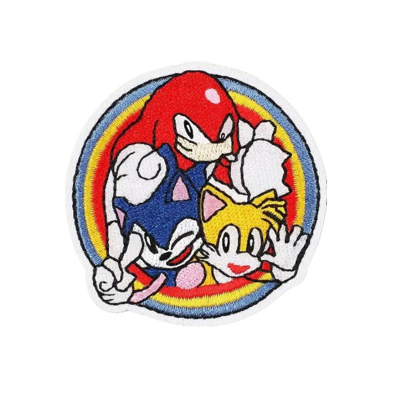 Sonic the Hedgehog Squad Circle Patch