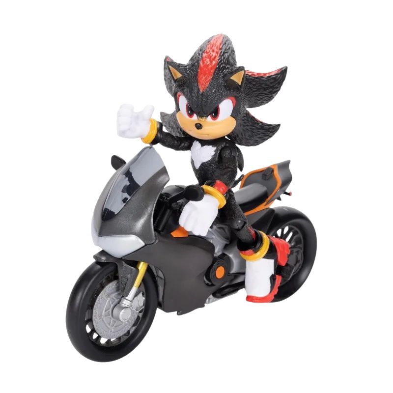 Shadow the Hedgehog on Motorcycle Figure