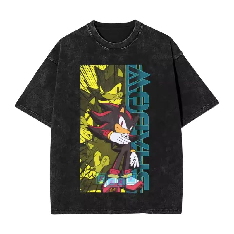 Shadow the Hedgehog "Neon Power" Graphic Tee