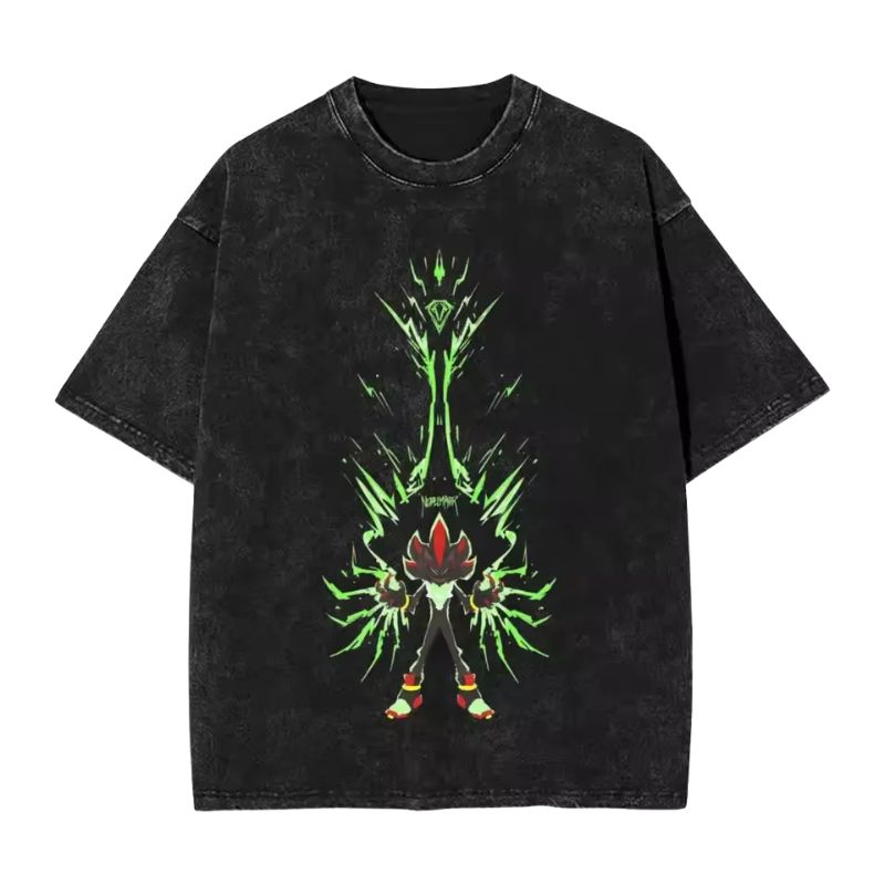 Shadow the Hedgehog "Chaos Green Surge" Graphic Tee