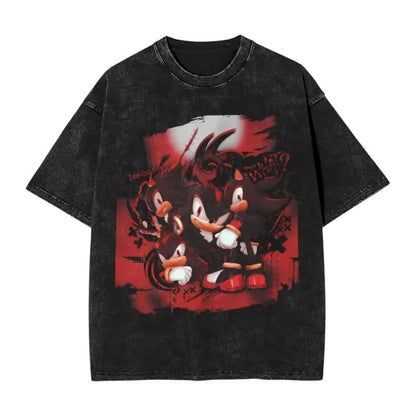 Shadow the Hedgehog "Triple Threat" Graphic Tee