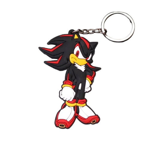 Shadow Silicone Keychain
