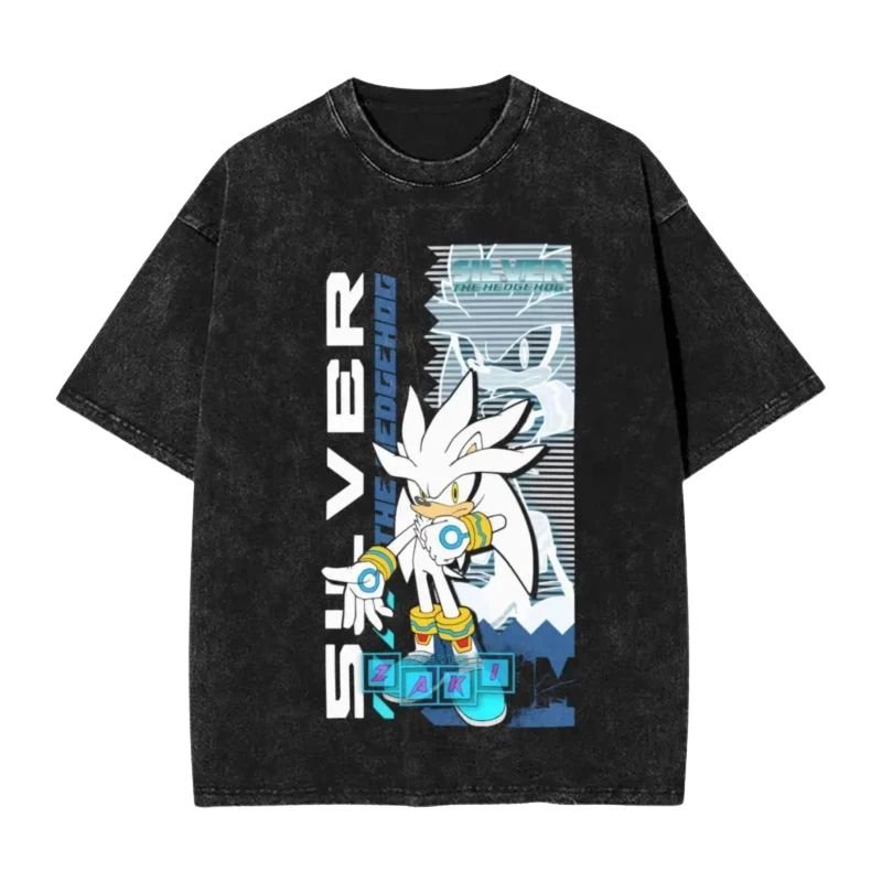 Silver the Hedgehog Casual T-Shirt
