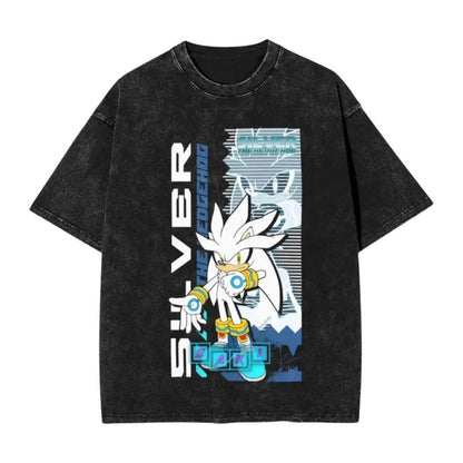 Silver the Hedgehog Casual T-Shirt