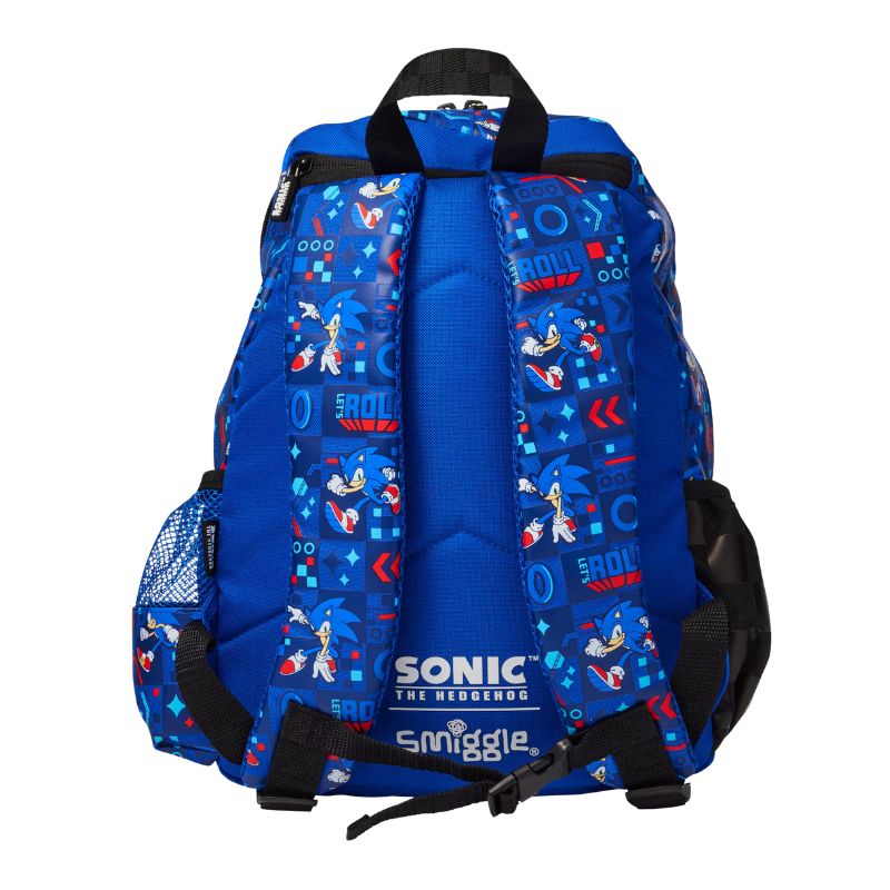 The Sonic the Hedgehog x Smiggle Junior Hoodie Backpack