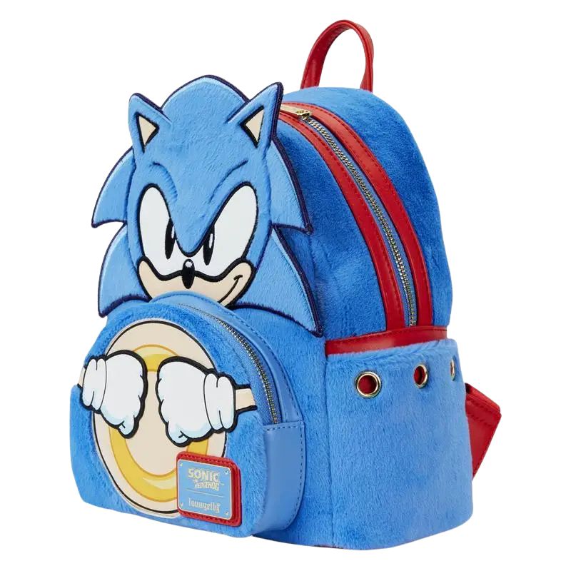 Sonic the Hedgehog Mini Backpack – Soft Plush Edition