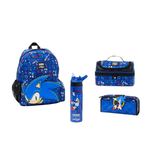 Sonic the Hedgehog x Smiggle: 4-Piece School Essentials Set