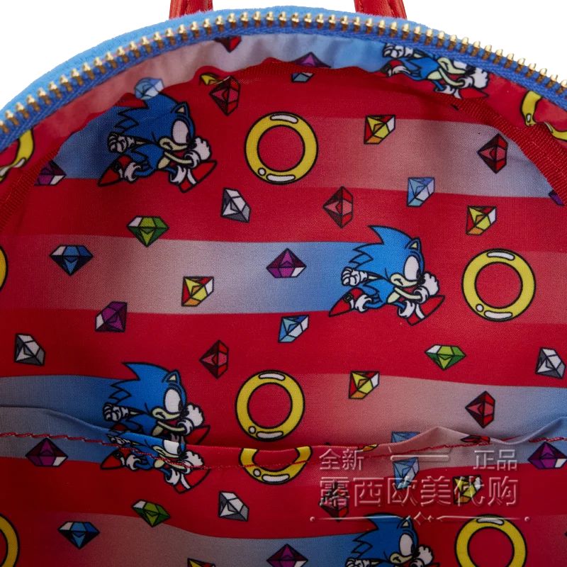 Sonic the Hedgehog Mini Backpack – Soft Plush Edition