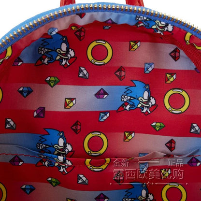 Sonic the Hedgehog Mini Backpack – Soft Plush Edition