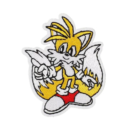 Tails the Fox Embroidered Patch