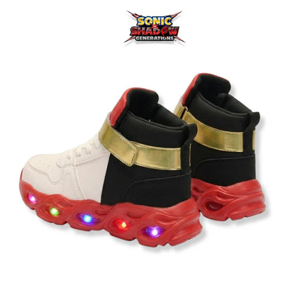 Sonic the Hedgehog: Shadow Ring & Chaos Emerald Kids LED Sneakers