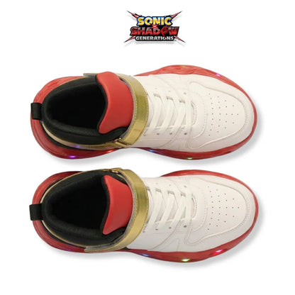 Sonic the Hedgehog: Shadow Ring & Chaos Emerald Kids LED Sneakers