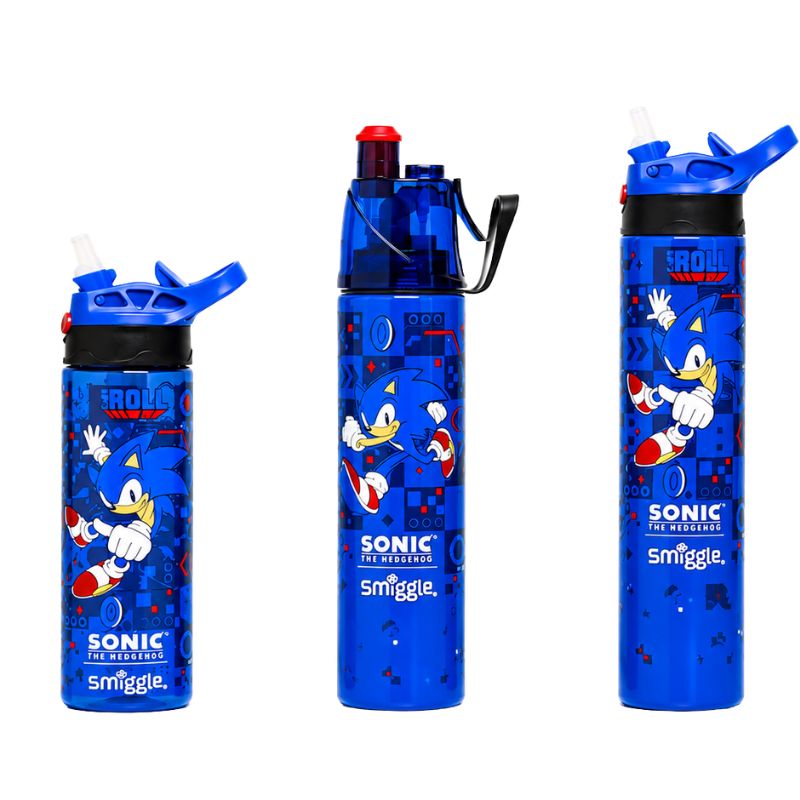 Sonic the Hedgehog Stainless Steel Insulated Spritz Bottle 500 ml – Sonic x Smiggle