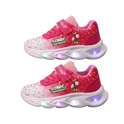 Sonic LED Light-Up Shoes – Sonic Kids Sneakers